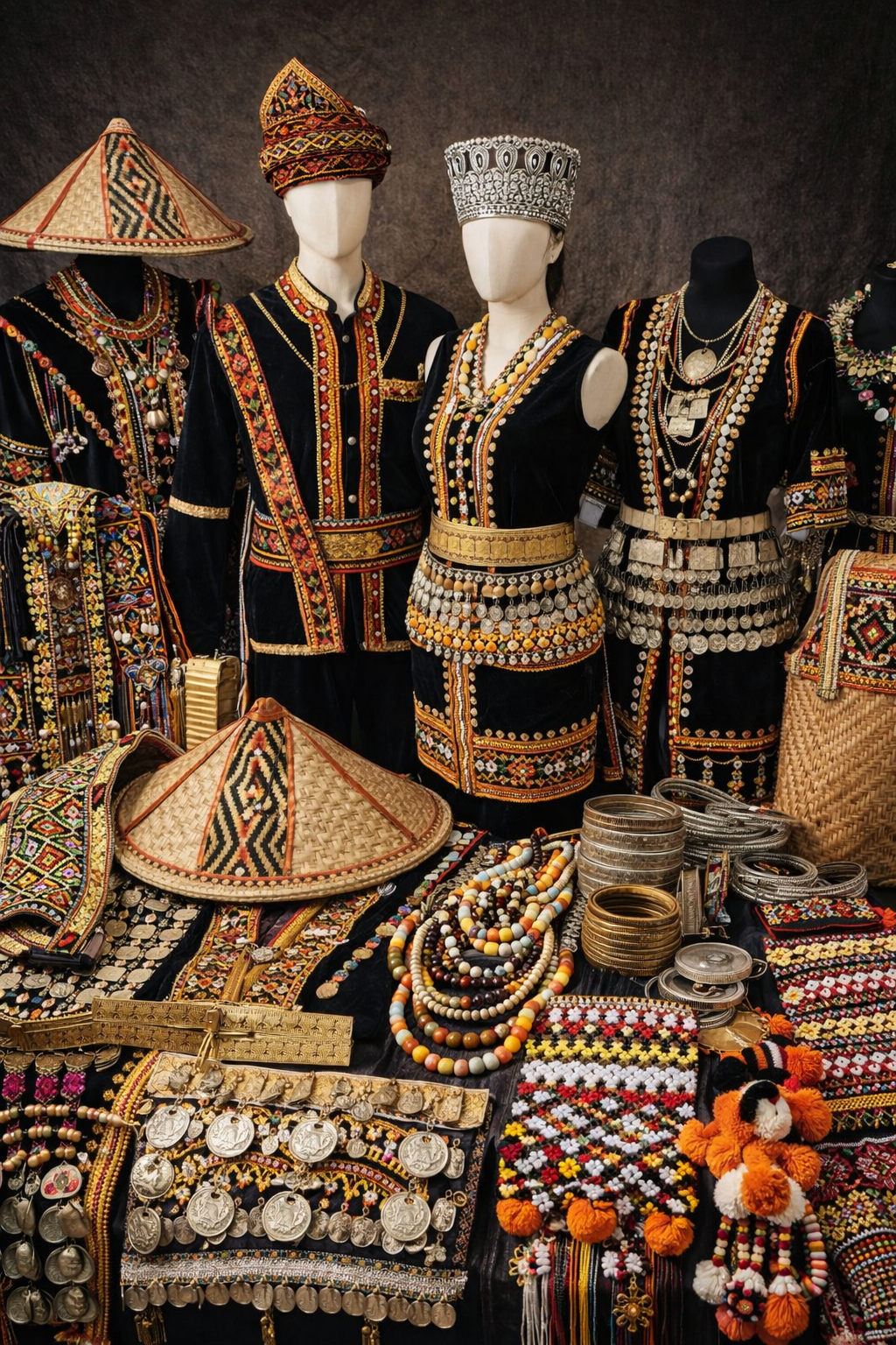 Kadazan-Dusun Traditional Costume
