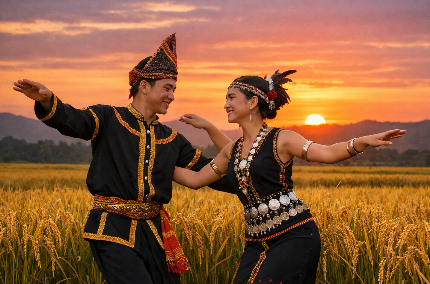 Kadazan-Dusun Sumazau Dance
